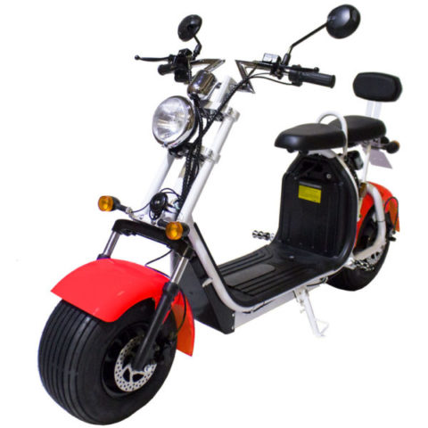 Moto Electrica Citycoco Matriculable Ii Kw Ah Doble Bater A